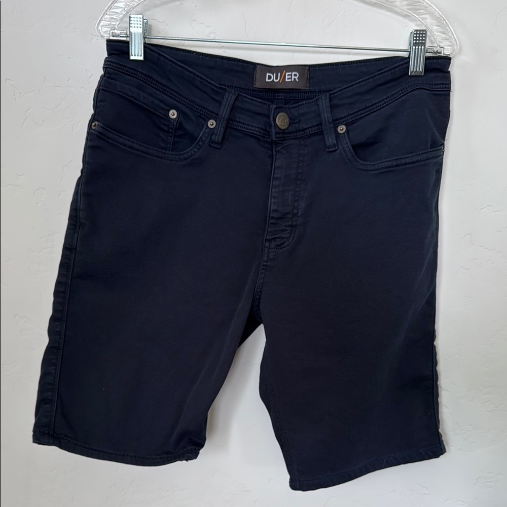 DUER No Sweat Dark Blue Shorts